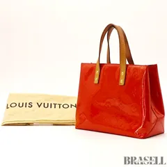 LOUIS VUITTON ヴェルニ ヴィトン ヴェルニ リードPM M91088 TH0015 M91088 バッグ ハンドバッグ エナメル 大きめ レッド レディース 保存袋