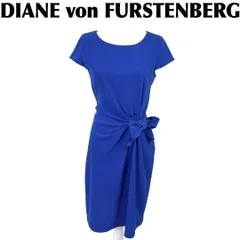 【美品】DIANE von FURSTENBERG 半袖ワンピース ドレス 4