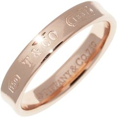 Tiffany 18K PG 1837 Narrow Ring, 3.6mm Wide