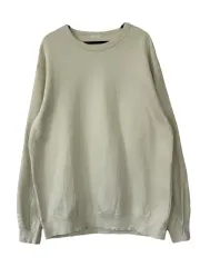 L GU ジーユー コットン ラウンド スウェット