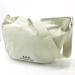 【三重本店】 中古 A.P.C | アーペーセー ショルダーバッグ BESACE JOURNAL SMALL ベージュ 【121】