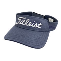 TITLEIST タイトリスト  サンバイザー デニムライク  ネイビー系  [240101598294] ゴルフウェア ストスト