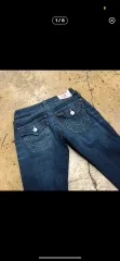 トゥルーレリジョン ブーツカット デニム パンツ