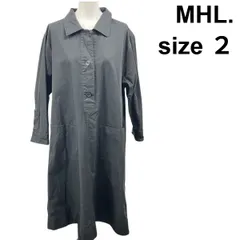 エムエイチエル MHL. ワンピース MARGARET HOWELL マーガレットハウエル シャツ  黒 コットン 2 M レディース S5Y752のサムネイル