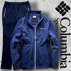 Columbia Sportswear コロンビア スポーツウェア アウトドアウェア creora 切替 ストレッチ ジップアップ ジャージー トラックジャケット ブルゾン パンツ セットアップ ウェア YLK320+YLK820 ▲048▼30502k02