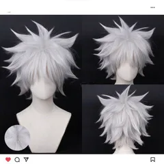 キルア＝ゾルディック ハンター×ハンター コスプレ ウィッグ+ネット新品