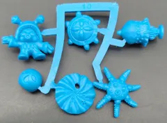 バンダイ ウルトラマン超闘士激伝 PART 14 シルバーブルーメ・アブソーバ・ブニョ・ノーバ・デモス 青色