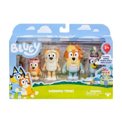 Bluey S10 Figure 4Pk Special Set [6 - ウェディングタイム]