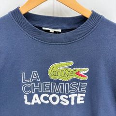 ⭐️新品同様⭐️LACOSTE タイムラインクロック スウェット S 3連 