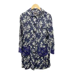 【美品】M.&KYOKO エムアンドキョウコ　ロングコート ブルー系 美品】M.&KYOKO エムアンドキョウコ ロングコート ブルー系 2025年最新