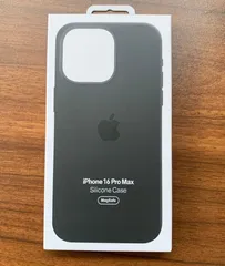 iPhone 16 ProMax シリコーンケース ブラック