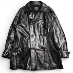 牛革】ALPHA レザージャケット 黒 M フライトジャケット CWU-45P