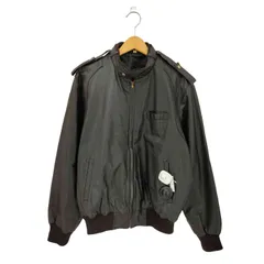 ユーズドフルギ USED古着 チンストラップ エポレット カウレザーシングルライダースジャケット メンズ  L