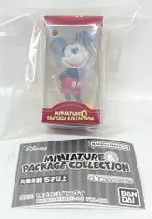 バンダイ ミニチュア&パッケージコレクション ディズニーキャラクター ミッキーマウス