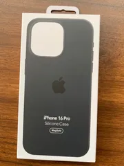 未使用 iPhone 16 Pro シリコーンケース ブラック