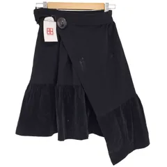コムデギャルソン COMME des GARCONS ウール切替ラップスカート レディース JPN：S 