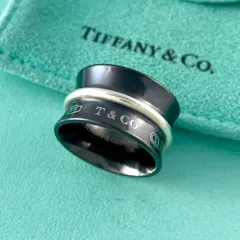 ティファニー 11号 1837 チタン シルバー ナロー リング YE2fe