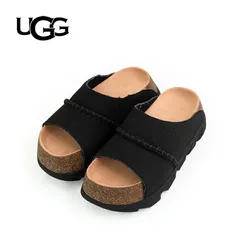 アグ UGG スライドサンダル Sunskip Slide 1152695 サンスキップ 2024 SS サボ 送料無料 サンダル レディース 女性 靴 厚底 スライド ブランド 軽い 歩きやすい 痛くない 大きいサイズ 滑りにくい ウエッジソール