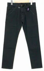 【中古】 THE NORTH FACE PURPLE LABEL レディースデニムパンツ 30 THE NORTH FACE PURPLE LABEL/WEBBING BELT DENIM SLIM PANTS/デニムパンツ/30/黒 ブラック/NT5705N