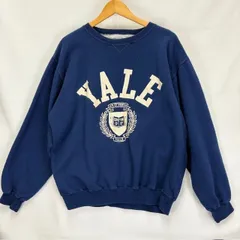 90年代 GEAR YALE  University プリント スウェット ネップ サイズⅬ 08010606 01