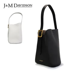 J&M DAVIDSON ジェイアンドエムデヴィッドソン QUIVER BUCKET MINI クイバーバケットミニ LMQB-0XX-SCXX CREAM BLACK ハンドバッグ トートバッグ レザー ブラック クリーム