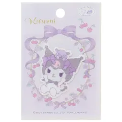 【メール便】クロミ アイロンパッチシール ワッペン サンリオ パイオニア 手芸用品 キャラクター グッズ 