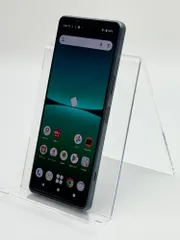 【中古A】Xperia 5 IV SO-54C 8GB+128GB グリーン SIMフリー 白ロム