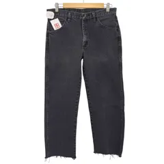 ラスラー RUSTLER  00s ストレート ブラックデニムパンツ ジーンズ メンズ  34