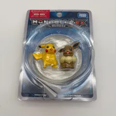 モンスターコレクション・エクストラ ピカチュウ&イーブイ タカラトミー フォギュア モンコレ ポケモン 未開封  [中古]