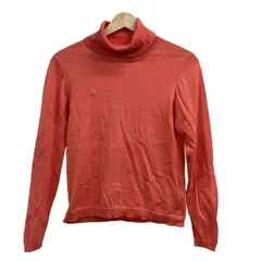 YOSHIE INABA(ヨシエイナバ) 長袖セーター サイズ2 M レディース - オレンジ タートルネック