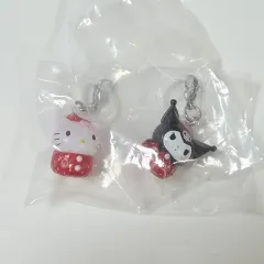 現物 サンリオ いちご めじるし_ハローキティ+クロミ