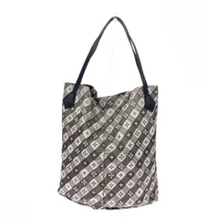 Daily russet デイリーラシット トートバッグ  モノグラム/ナイロン    グレージュ レディース / 240001180499