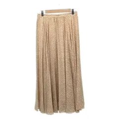 theory luxe(セオリーリュクス) ロングスカート サイズ038 M レディース - ベージュ×白 マキシ丈