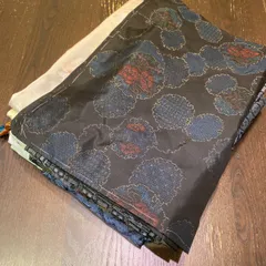 【まとめ売り】大島紬羽織道行6枚 リメイク素材　ハンドメイド向け