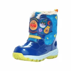 【SALE】【moonstar】AP WC033E BLUE アンパンマン ムーンスター ブルー 子供靴 長靴 ベビー ウィンター 雨雪 通園 キッズ バイキンマン めいけんチーズ 防水 ボア