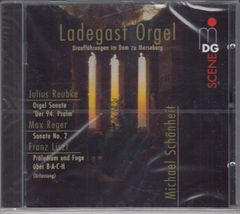 [CD/Mdg]リスト:BACHの主題に基づく前奏曲とフーガ[1855年初版]&ロイプケ:詩篇第94番ハ短調&レーガー:オルガン・ソナタ第2番ニ短調Op.60/ミヒャエル・シェーンハイト(org)