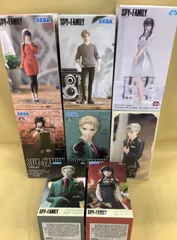 「SPY×FAMILY」ロイド、ヨル・フォージャーフィギュア8個