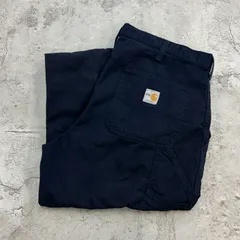 Carhartt　カーハート　FR　ワークパンツ　古着　ネイビー　W35 L31
