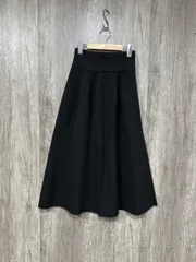 unf/lo アンフィーロ オンワード樫山 ニット ロング スカート sizeM/黒 ◆■ レディース