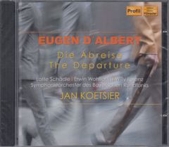 [CD/Profil]オイゲン・ダルベール(1864-1932):歌劇「出立」全曲/ヴィリ・フェレンツ(br)&ロッテ・シェードル(s)&エルヴィン・ヴォールファールト(t)&ヤン・クーツィール&バイエルン放送交響楽団 1964.4.6
