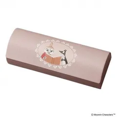 メガネケース クロス付き MOOMIN ムーミン 読書中 093009   グッズ キャラクター ブランド 雑貨 可愛い おしゃれ レディース 女性 キッズ 子供 プレゼントのサムネイル