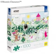 MOOMIN ムーミン ジグソーパズル 1000ピース Flower Garden MNX150079   グッズ キャラクター ブランド 雑貨 可愛い おしゃれ レディース 女性 キッズ 子供 プレゼント