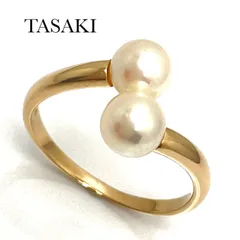 TASAKI / タサキ　パールリング　K18YG　5.5mm 　約11号