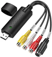 【特価セール】USB2.0接続 キャプチャー キャプチャーボードgv-usb2 RCA for PAL or NTSC DVD VHSテープ カメラ ビデオ ゲーム機 ダビング パソコン取り込み キャプチャーケーブル Windows 2000 / XP/Vis