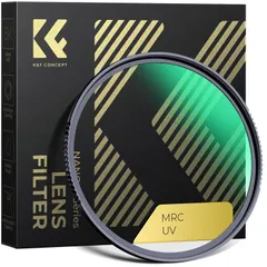 【人気商品】K&F CONCEPT 77mm レンズ保護フィルター AGC光学ガラス HD超解像力 高透過率 低い反射率 極薄 28層ナノコーティング 撥水防汚 キズ防止 紫外線吸収レンズ保護用 MCUVフィルター（NANO-Xシリーズ）【メーカー直営店】のサムネイル