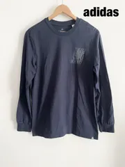 adidas　アディダス　カットソー　【メンズ】LL～　ネイビー×ホワイト×レッド　綿100%　スポーツ　カジュアル　送料込み　6461657