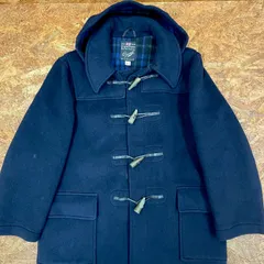 イングランド製 Gloverall ダッフルコート 40 ネイビー グローバーオール ロングコート アウター MADE IN ENGLAND ヴィンテージ ビンテージ VINTAGE ユーズド USED 古着