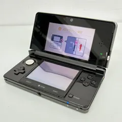 【初期化済み/動作品】 Nintendo 3DS Black CTR-001　任天堂 ニンテンドー ゲーム機 本体 ブラック SDカード付属　　3DS-3000-0106