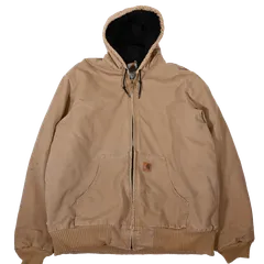 カーハート　アクティブジャケット　サンドベージュ　J130　XL