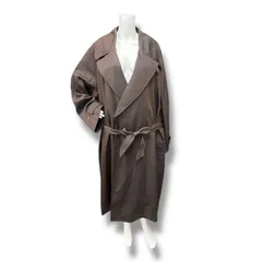 参考上代55,000円 未使用品 MAISON SPECIAL Lyocell Twill CHAMBRAY PRIME-OVER ULSTER COAT リヨセルツイルコート ロングコート ンスペシャル 11232161212 ブラウン 2 852A2のサムネイル